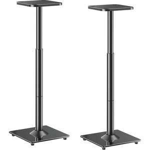 Paaaawaters Universal Speaker Stands Height Adjustable 28"-37.4", Bookshelf Speaker Stand Pair for Satellite Studio Large Speakers Up to 22 lbs - 1 of 4