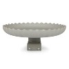 Farm Innovators 120W Outdoor Stone Scalloped Heated Birdbath w/ Deck Mount - 4 of 4
