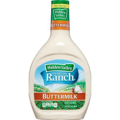 Hidden Valley Buttermilk Ranch Salad Dressing & Topping - Gluten Free ...