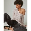 Lucky Brand Women's Long Sleeve Notch Neck Top - 4 of 4