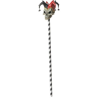 California Costumes Jester Skull Cane