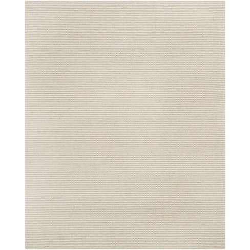 Natura Nat801 Hand Woven Area Rug - Silver/ivory - 8'9