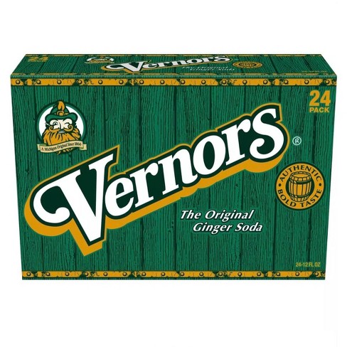 Vernors Ginger Ale Soda - 12 Fl Oz Can (Pack of 24) - image 1 of 3