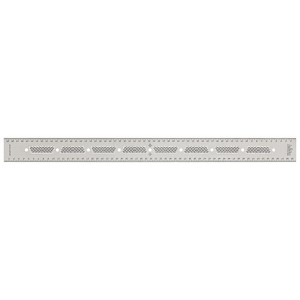 JessEm 07417 Stainless Steel 600mm Precision Ruler with Patented Flex Grip and Fade-Resistant Markings - 1 of 1