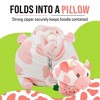 Plushible Strawberry Cow Kids Snugible Blanket Hoodie & Pillow - 3 of 4