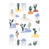 Hudson Baby Flannel Burp Cloth 7pk, Fun Desert, One Size - 3 of 4