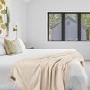 American Soft Linen Turkish Bedding Fleece Blanket, Oversized Plush, Soft and Cozy Warm Fleece Blanket for Couch and Sofa - 2 of 4