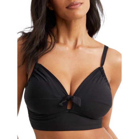 Sunsets Women's Black Colette Underwire Bralette Bikini Top - 510d