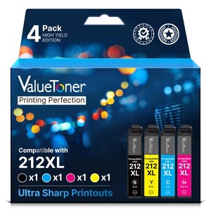 Valuetoner Remanufactured Ink Cartridge Replacement for Epson 212