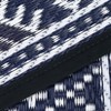 Outdoor Plastic Straw Rug Outdoor Reversible Plastic Camping Mats Easy Cleaning Non Shedding Patio Rug - 2 of 4