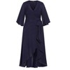 CITY CHIC | Women's Plus Size  Kira Maxi Dress - navy - 16W - 4 of 4