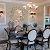 Aoibox Round Wall Mirror with Gold Wood Frame, Modern Decorative Mirror for Living Room, Entryway, Dining Room, Stylish Home Decor - 2 of 4