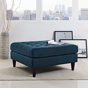 Empress Upholstered Large Ottoman - Modway - 1 of 4