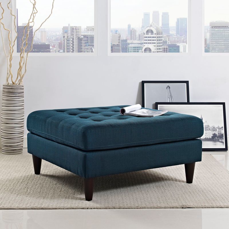 Empress Upholstered Large Ottoman - Modway, 3 of 7
