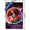 Trends International Lofi Girl - Circle Framed Wall Poster Prints - 3 of 4