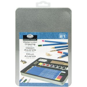 Royal & Langnickel(R) Watercolor Pencil Art Tin-Assorted Colors - 1 of 2