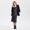 Women's Satin Spray Midi Slip Dress - A New Day™ - 3 of 3