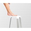 Smart Foot Seat White - Better Living Products: Aluminum & Plastic, Non-Slip, Easy Clean, 265lb Capacity - image 3 of 4