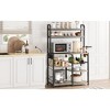 Bakers Rack for Kitchen, Kitchen Microwave Stand - 2 of 4