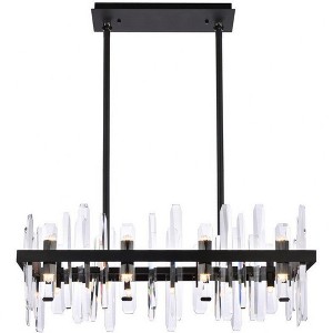 Elegant Lighting Serena 16 - Light Chandelier in  Black - 1 of 4