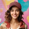 Dalix Cosmo Embroidered Cap Cotton Cosmopolitan Baseball Cute Cool Dad Hat Womens - 3 of 4