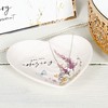 Pavilion Gift Company - Mom White Crystal - 16.5"-18.5" White Gold Plated Necklace with Cubic Zirconia Stones - Necklaces - 3 of 4