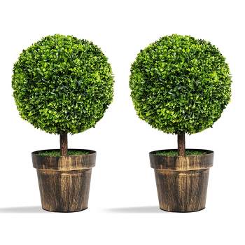 Maritown Topiary Ball Artificial Boxwood Balls 5-7-9-11-14-19-22 Inch  Plastic Round Green Moss Balls Decorative Faux Greenery Fake Plants for  Home