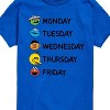 Boys' - Sesame Street - Days Of The Week Short Sleeve Graphic T-Shirt - 2 of 4