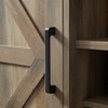 Vynxaria Bar Cabinet with Wine Rack & Barn Door - Buffet Sideboard with Drawer & Adjustable Shelves for Living Room & Dining Room - 4 of 4