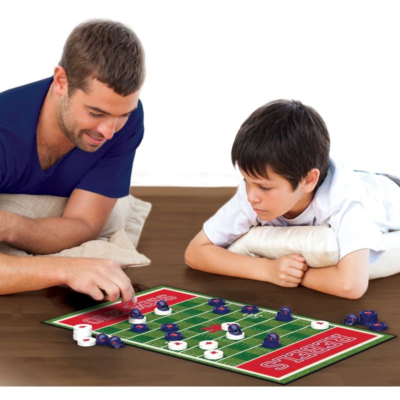 MasterPieces Officially licensed NCAA Ole Miss Rebels Checkers Board Game for Families and Kids ages 6 and Up, 4 of 6
