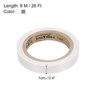 Unique Bargains PVC Thin Sticky Seal Tennis Badminton Racket Accessories Grip Finishing Tapes 26Ft 2 Pcs - 2 of 4