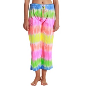 Just Love 100% Cotton Women Pajama Capri Pants Sleepwear - 1 of 3