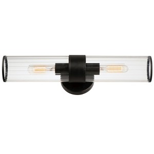 Maxim Lighting Crosby 2 - Light Wall Light in  Black - 1 of 4