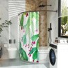 LunaLulinlk Curved Shower Curtain Rod 43-72 Inches Adjustable, Shower Rods for Bathroom Aluminum Rustproof - 2 of 4