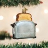 Old World Christmas Glass Blown Ornament for Christmas Tree, Retro Toaster - 3 of 3