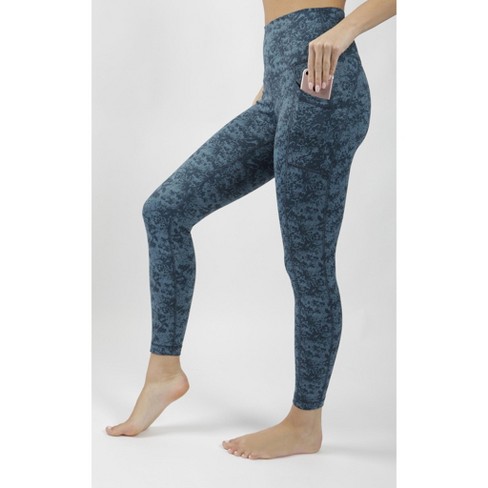  Yogalicious Lux High Waist Elastic Free Side Pocket Ankle  Legging