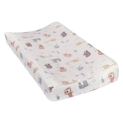 Image of Trend Lab Deluxe Flannel Changing Pad Cover - Crayon Jungle