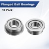 Unique Bargains Durable Chrome Steel Flanged Ball Bearing 10 3mm x 6mm x 2.5mm - 4 of 4