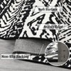 Washable Rug for Living Room Vintage Boho Bedroom Carpet with Non-Slip Backing, Geometric Floor Rug for Kitchen, Nursery, Office - 3 of 4