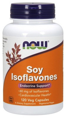 Soy Isoflavones by Now Foods  -  120 VegCap