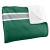 Babson College Primary Logo Stripes Silky 50x60 Blanket, 1 Sided - 3 of 4