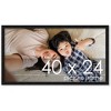 PosterPalooza | Classic Modern Black Picture Frame - UV Acrylic, Backing Board, Hanging Hardware Included - 2 of 4
