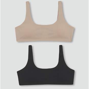 Women's ComfortBlend with X-Temp Pullover Bra - 2 Pack, MHH570, Heather  Grey/DenimBlue, XL