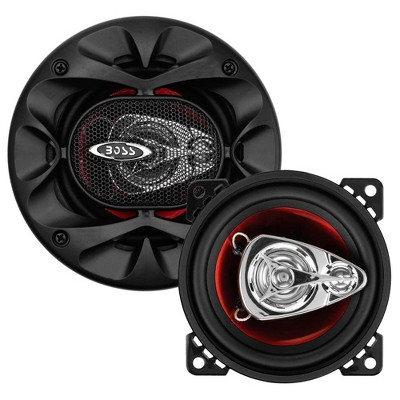 BOSS Audio Chaos Exxtreme 4-Inch Powerful 3 Way Full Range Mounted Car Vehicle Speaker System, Pair of 2 Speakers