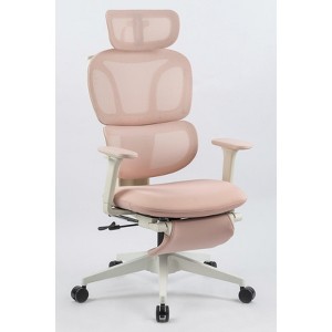 NicBex Adjustable Ergonomic Office Chair with Footrest,Dynamic Lumbar Support,2D Headrest,2D Armrest for Work Study,Pink - 1 of 4