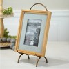 VIP Wood 14.5 in. Brown 5X7 Picture Frame with Stand - 2 of 4