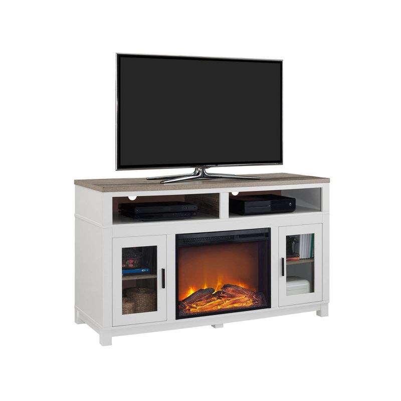 Paramount Electric Fireplace TV Stand for TVs up to 60" Wide - Room & Joy, 2 of 11