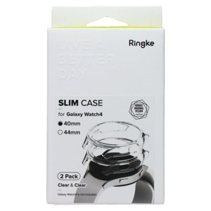 Ringke Slim Case for Samsung Galaxy Watch4 (40mm) - Clear (2 Pack) - 1 of 1