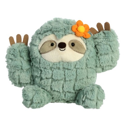 Aurora Cactus Kingdom 7.5 Cactus Sloth Green Stuffed Animal