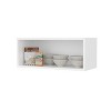 LunaLulinlk White Rock Wall Cabinet with Open Storage - 3 of 4